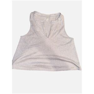 Gilly Hicks- Women’s  Light Gray Racerback Top Size Medium